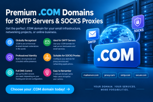 Domain name .com  1 year