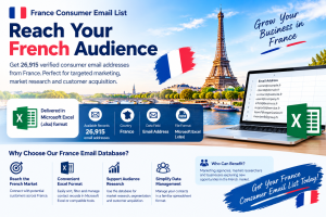 France Consumer Email List - Verified Consumer Database