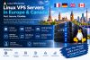Linux VPS server 2 vCores 4 gb RAM 40 gb SSD NVMe